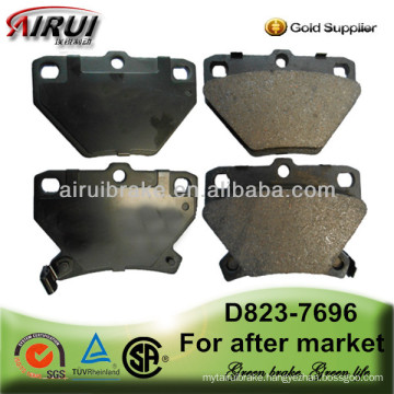 No noise D823-7696 brake pad for after market